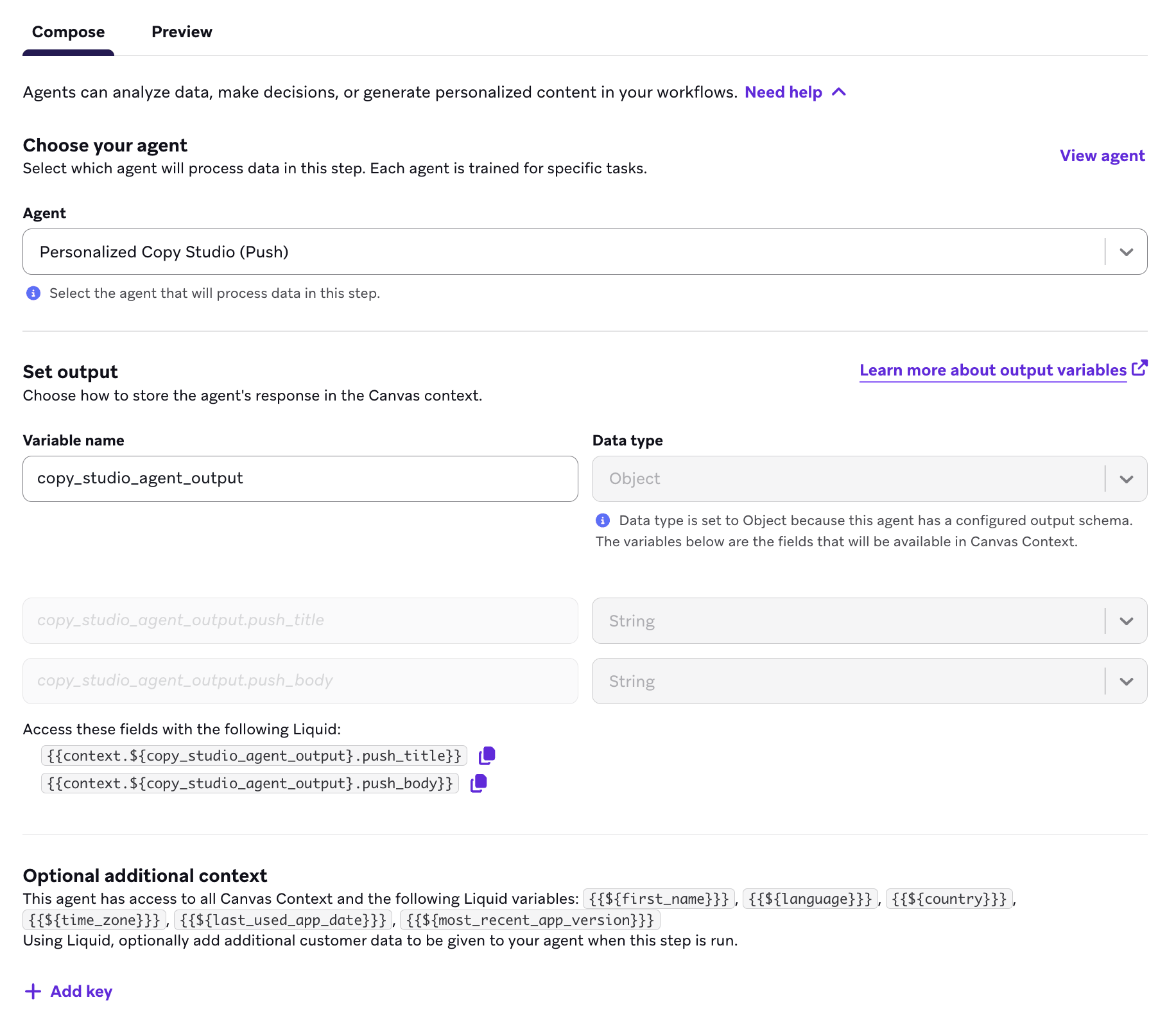 변수 “agent_output”.